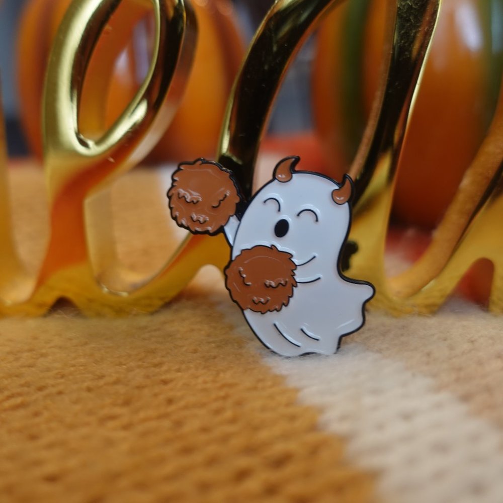 Ghost Enamel Pins - 4